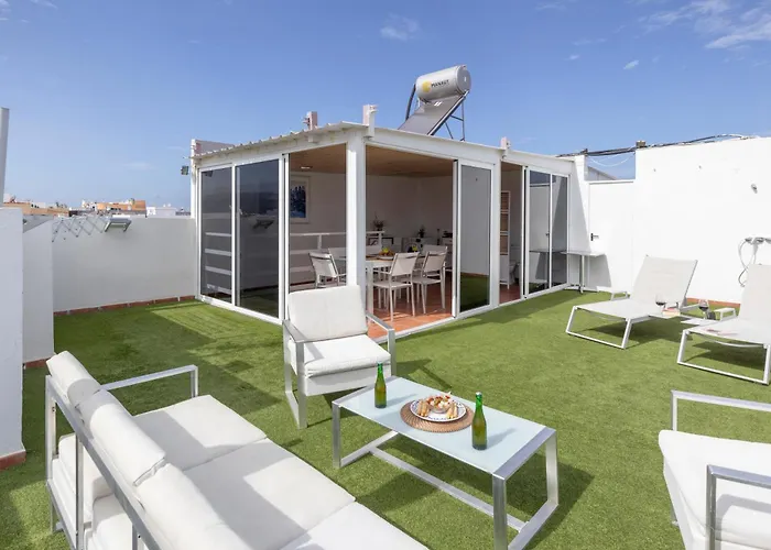 Penthouse Las Palmas - 250 Metros De La Playa De Las Canteras