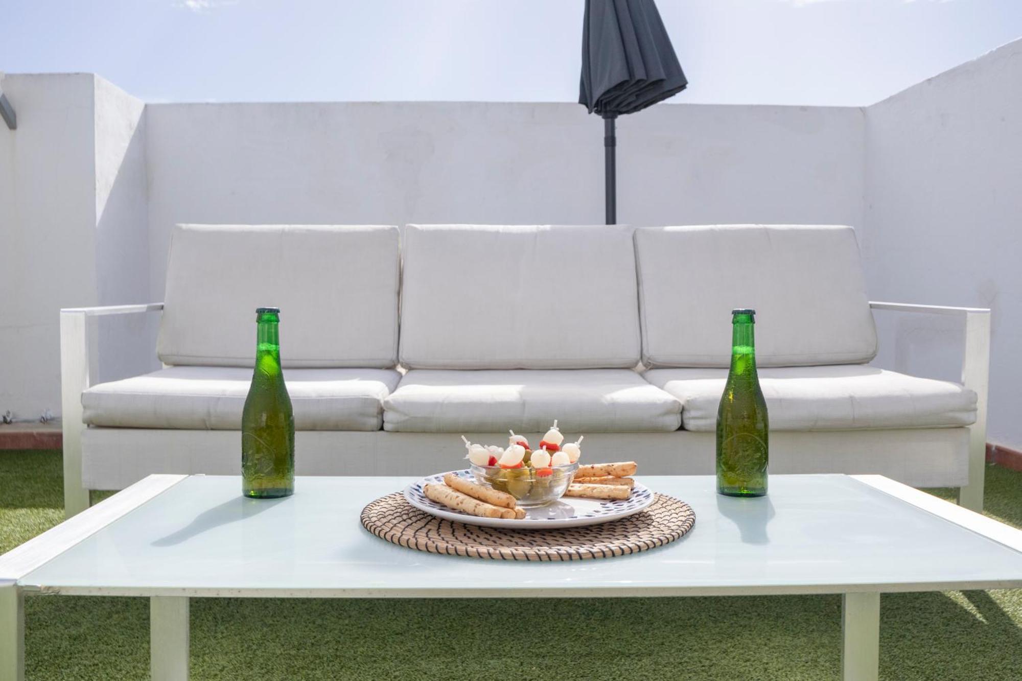 Penthouse Palmas - 250 Metros De La Playa De Canteras Leilighet