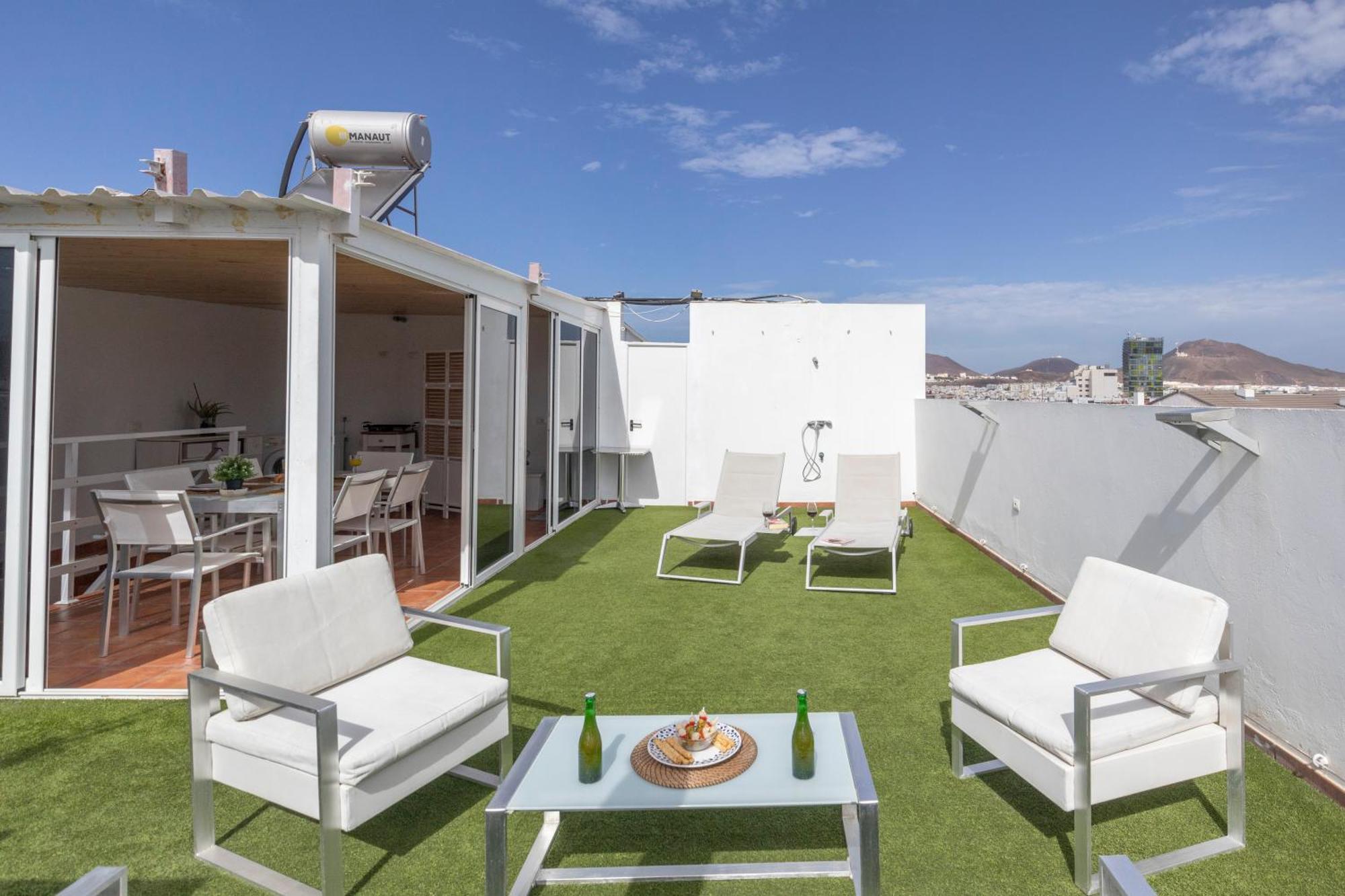 Penthouse Palmas - 250 Metros De La Playa De Canteras